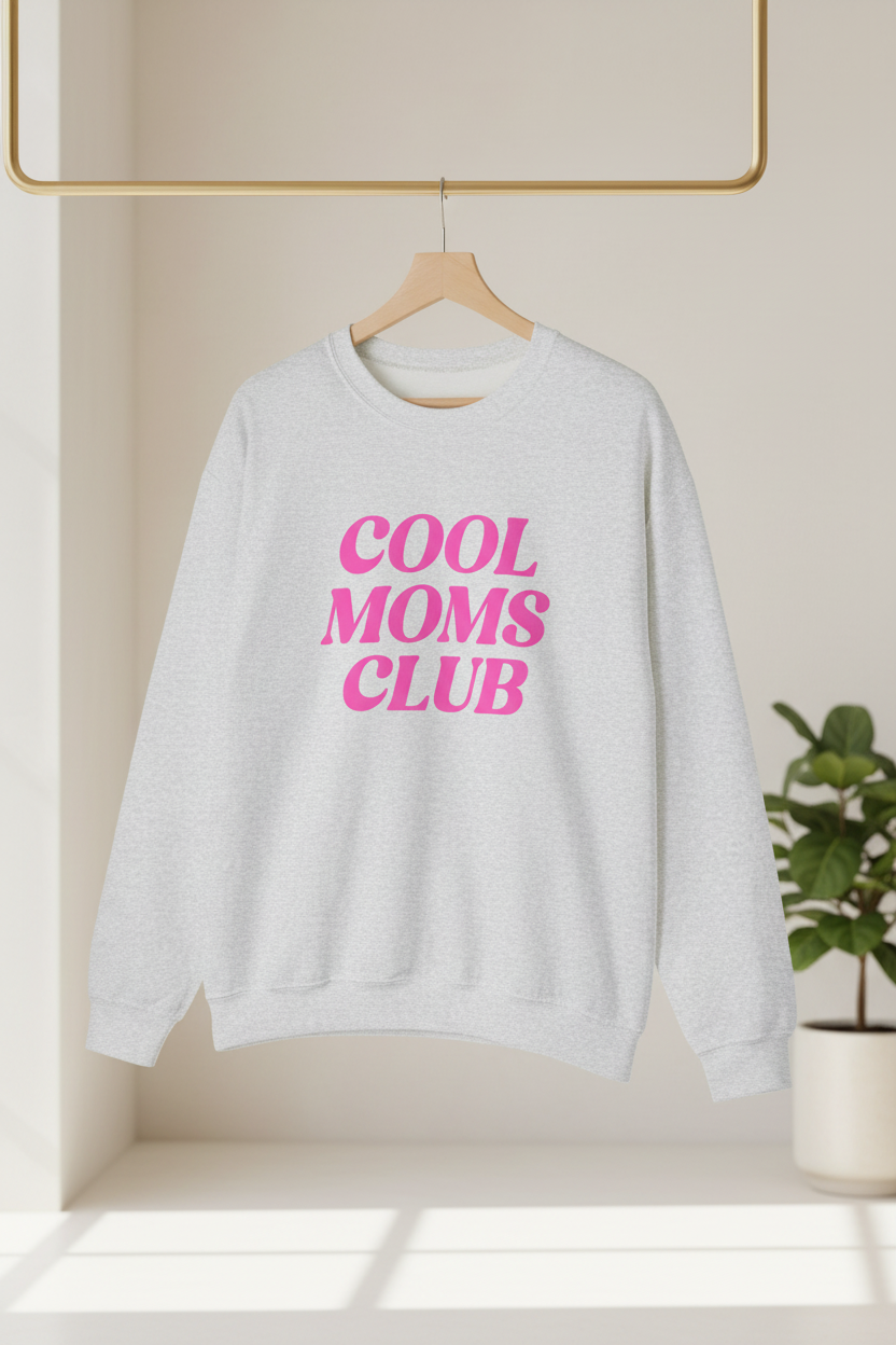 Cool Moms Club Crewneck Sweatshirt