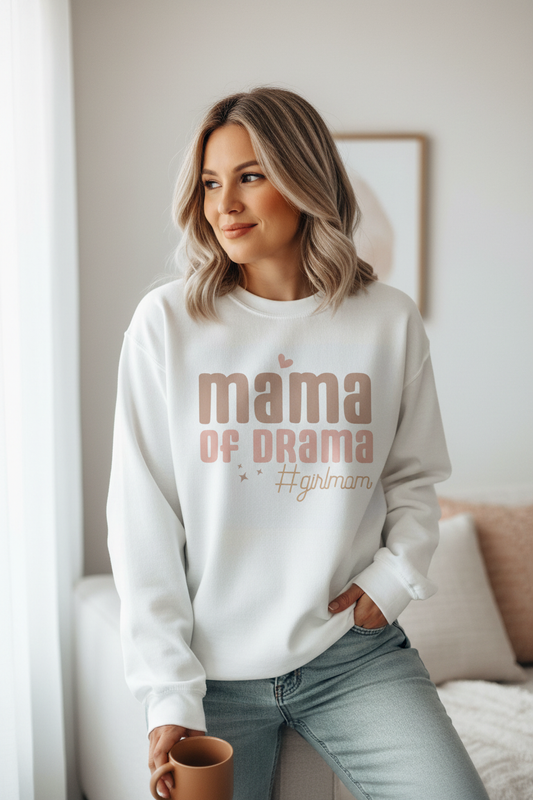 Mama of Drama Crewneck Sweatshirt