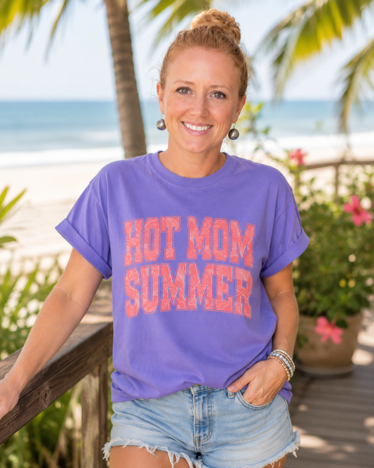 Hot Mom Summer Graphic Tee