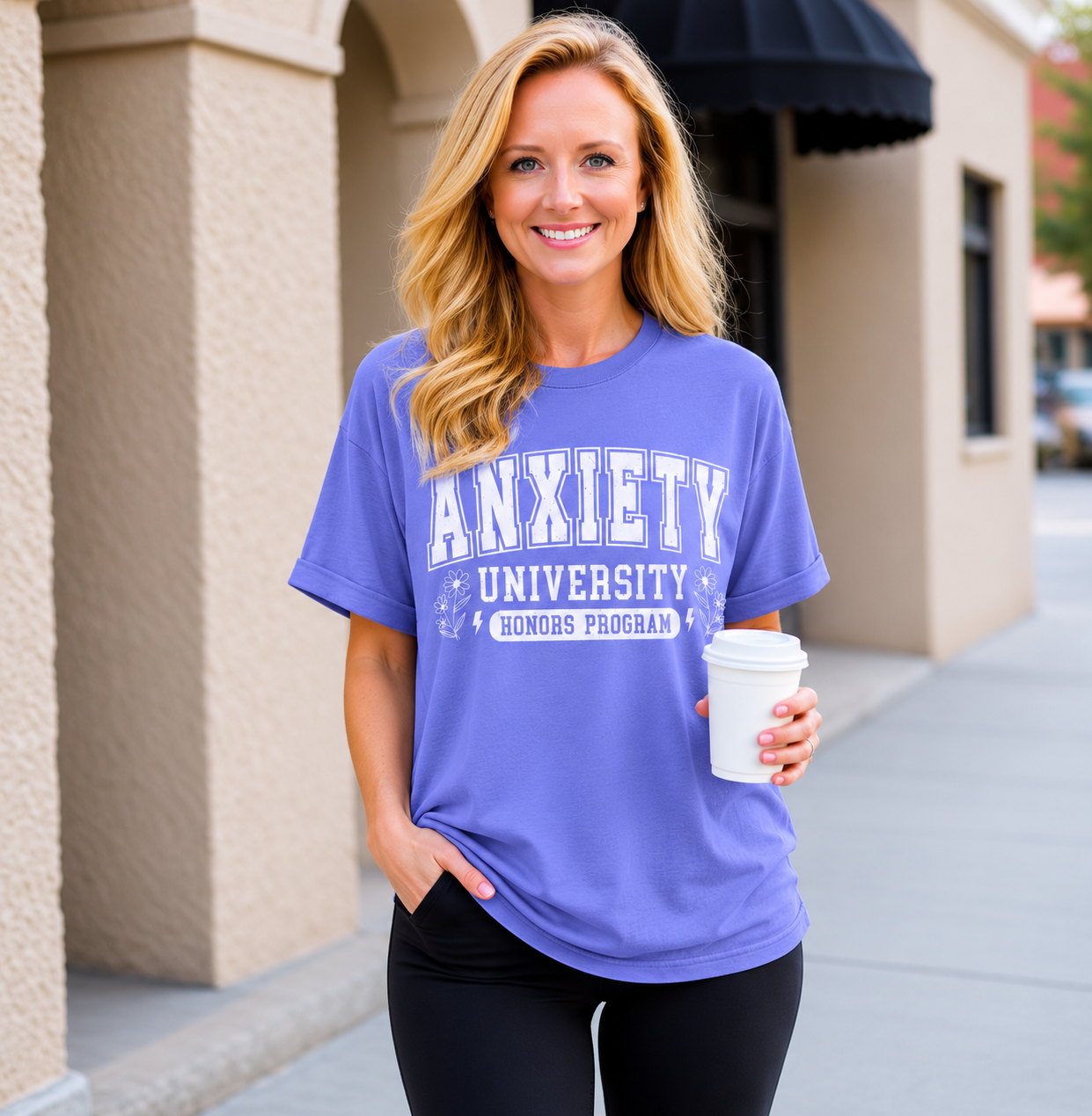 Anxiety University Graphic Tee