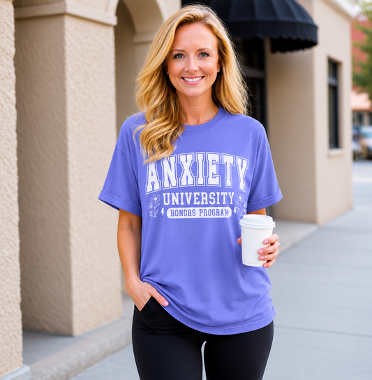 Anxiety University Graphic Tee