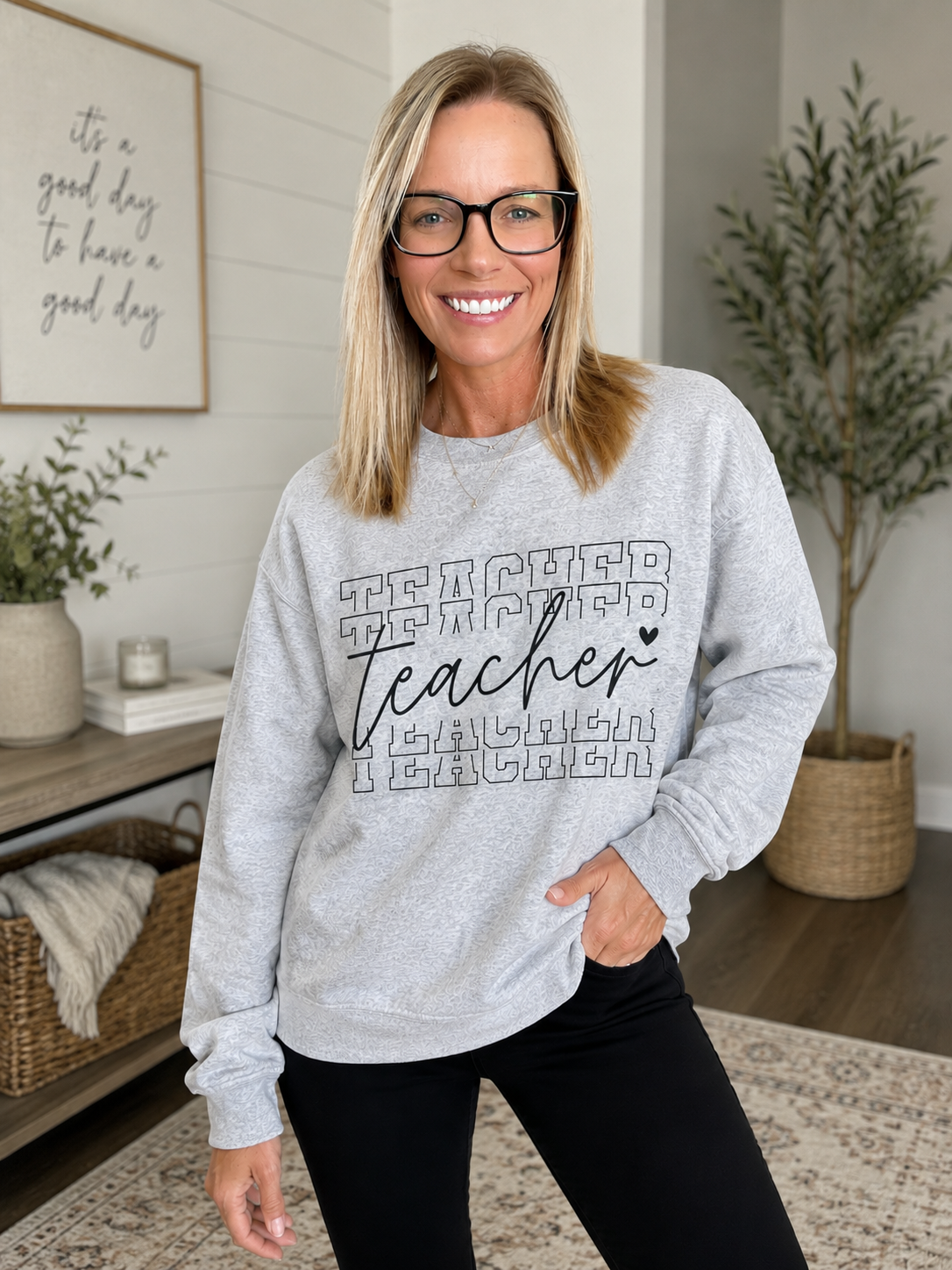 The Teacher Crewneck Sweatshirt