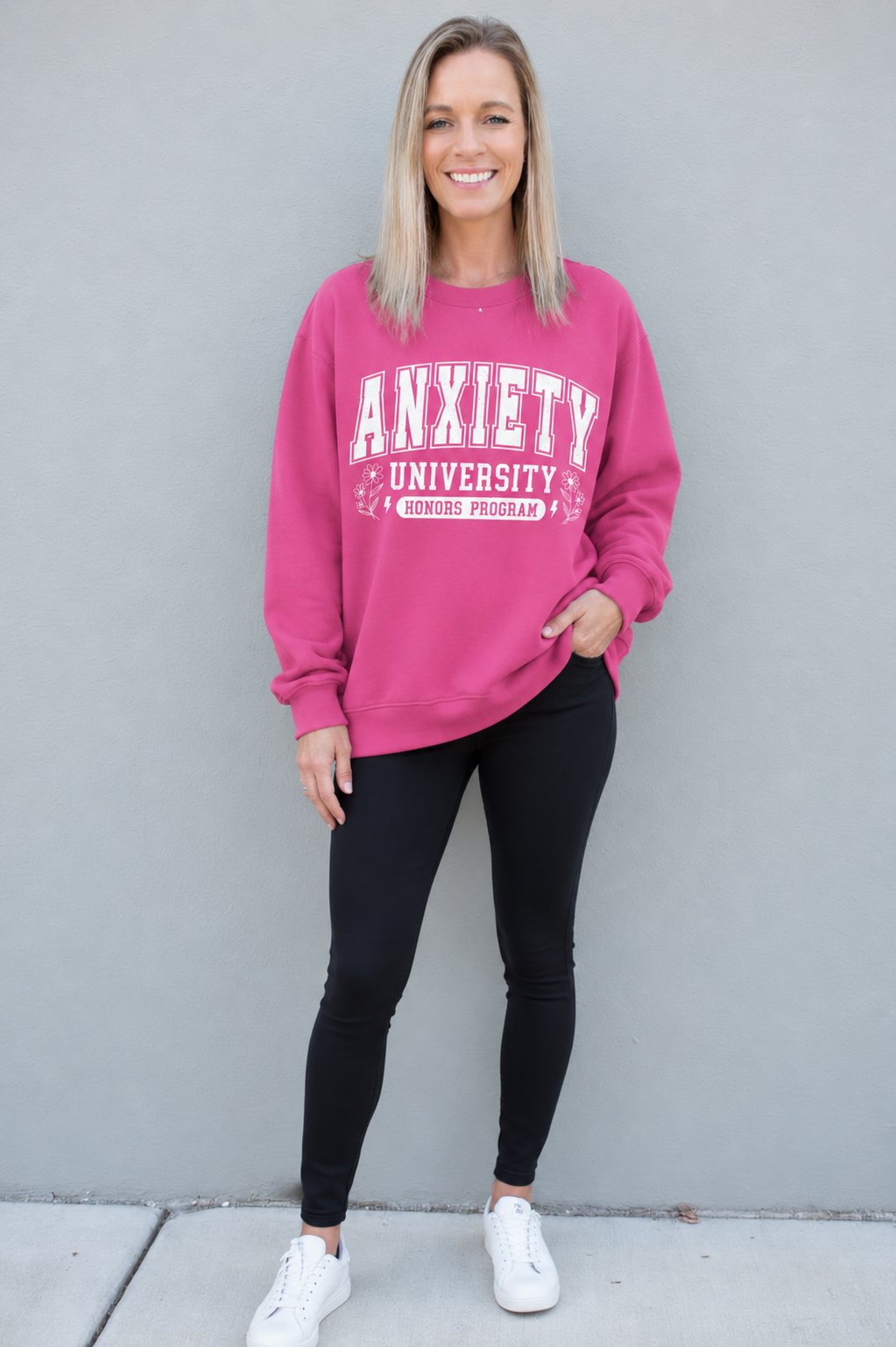 Anxiety University Crewneck Sweatshirt