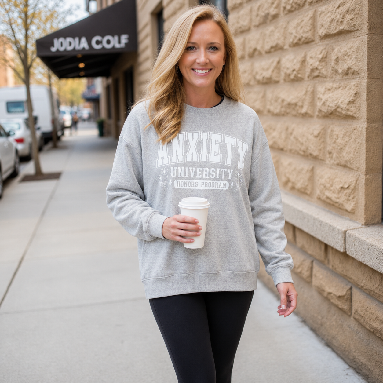Anxiety University Crewneck Sweatshirt