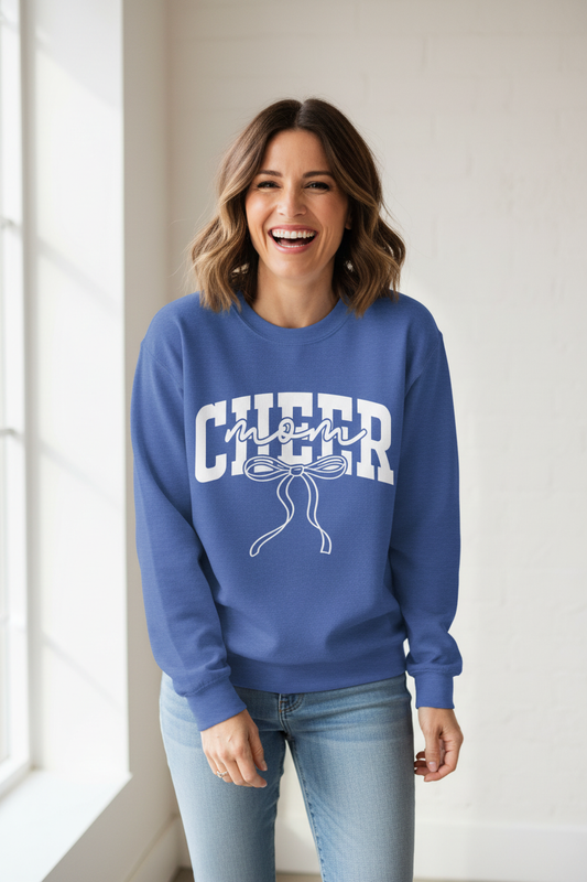 Cheer Mom Crewneck Sweatshirt