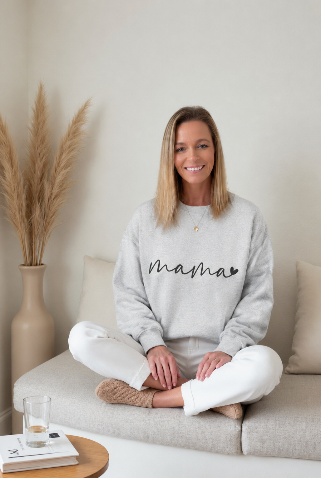 Mama Script Crewneck Sweatshirt
