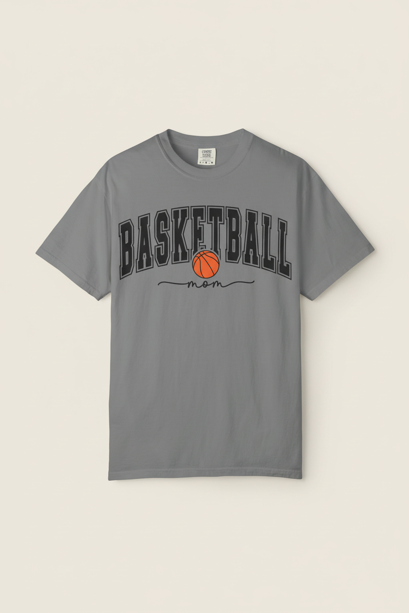 Basketball Mom Graphic Tee