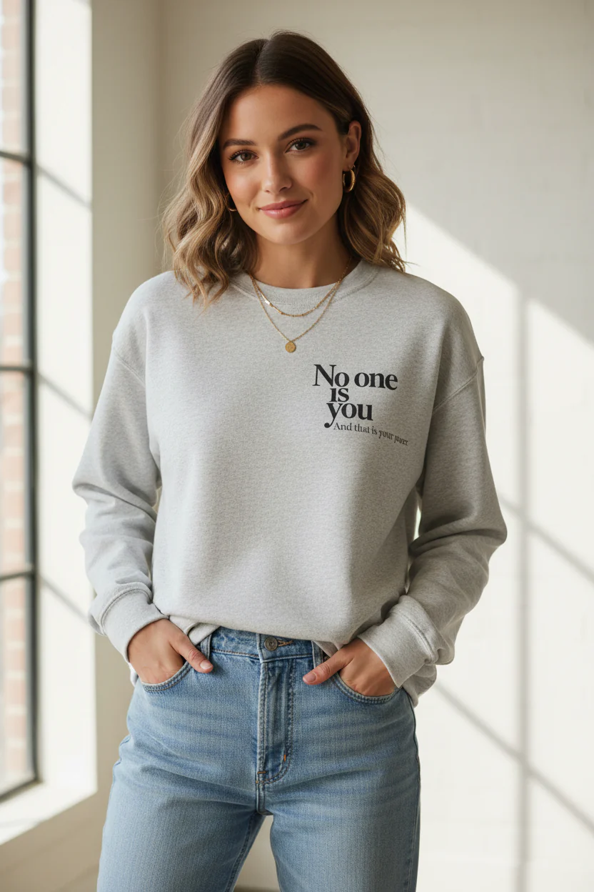 No One Is You Crewneck Sweatshirt