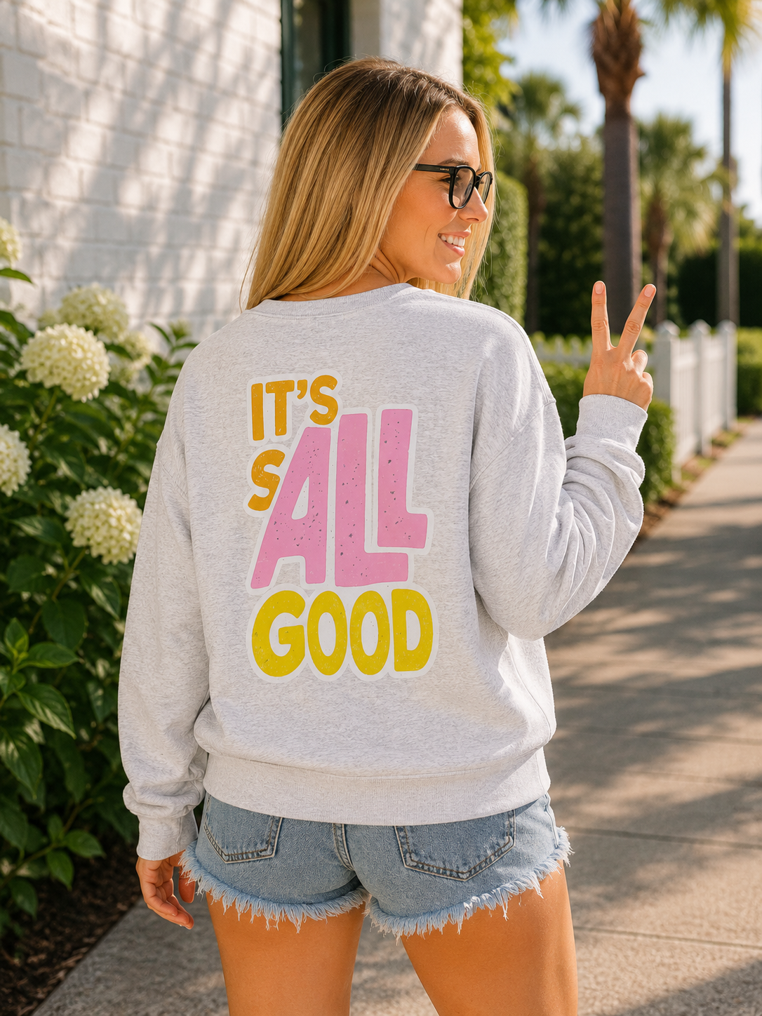 All Good Crewneck Sweatshirt