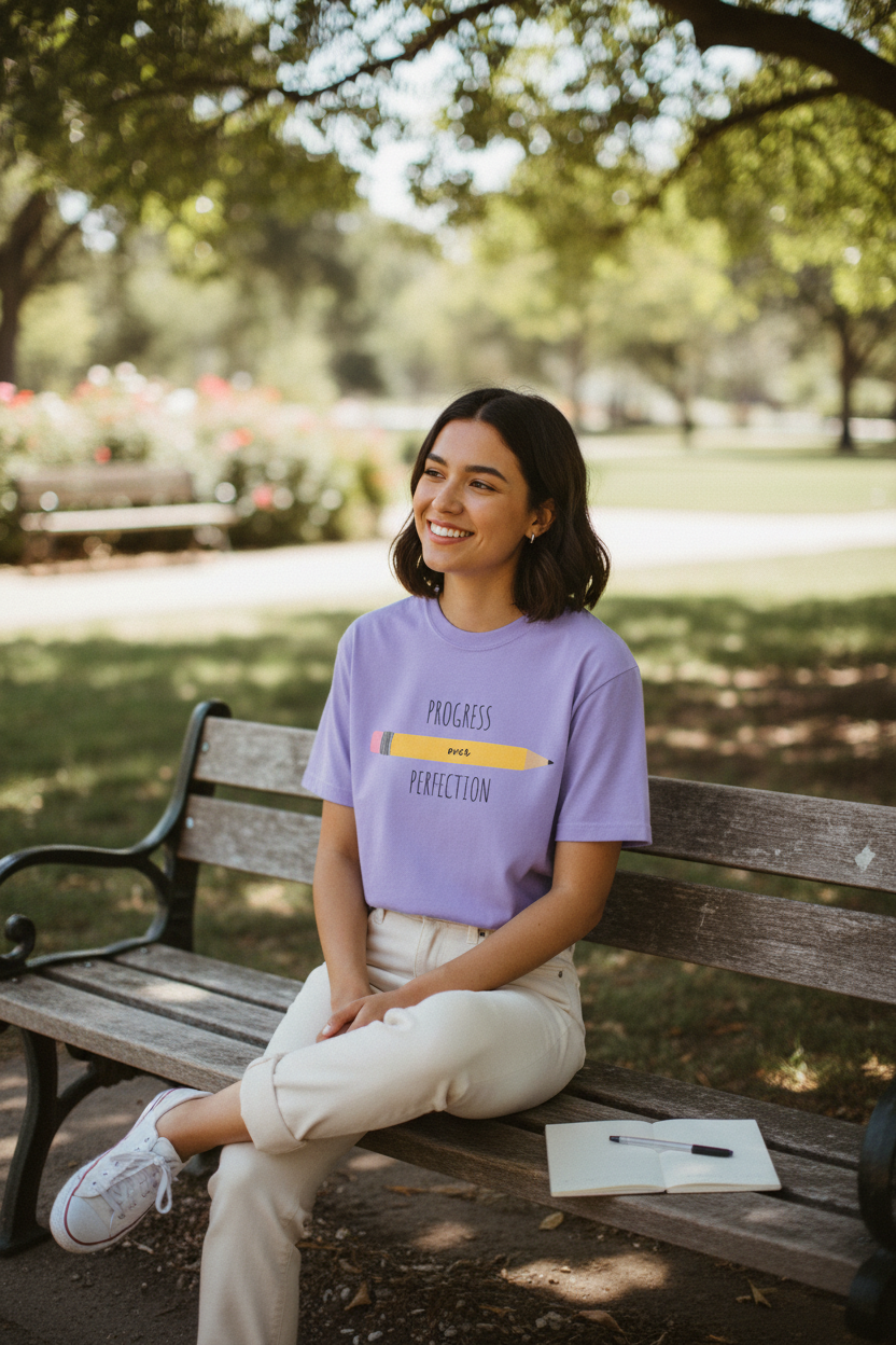 Progress Over Perfection Graphic Tee