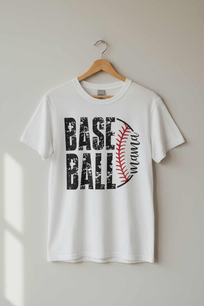 Baseball Mama Graphic Tee