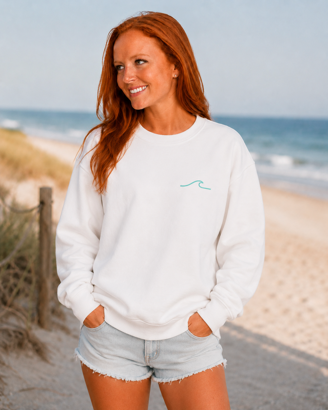 Waves Are Calling Crewneck Sweatshirt