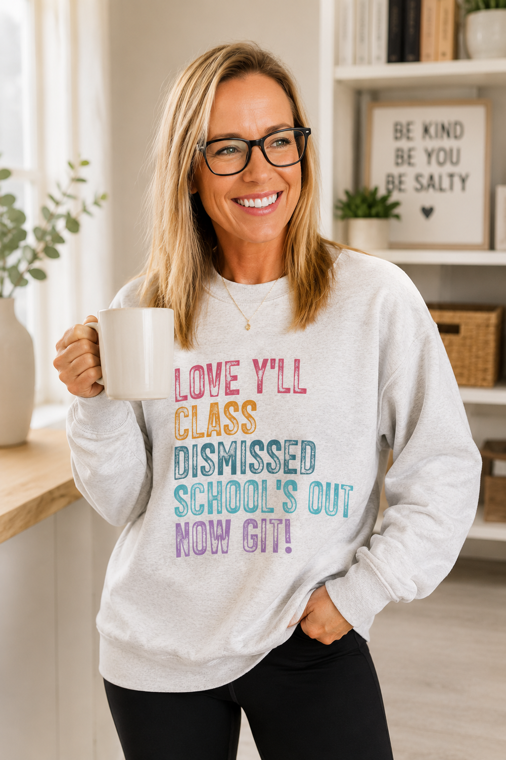 Love Y’all Class Dismissed Crewneck Sweatshirt