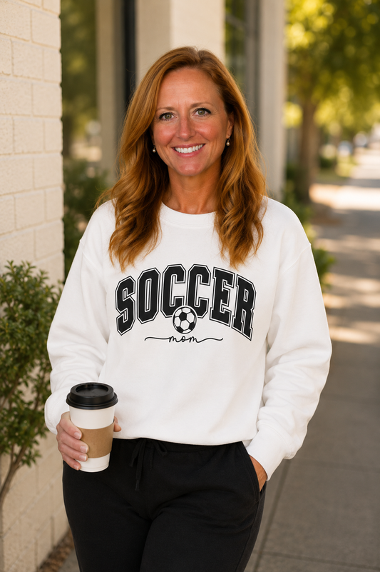 Soccer Mom Crewneck Sweatshirt