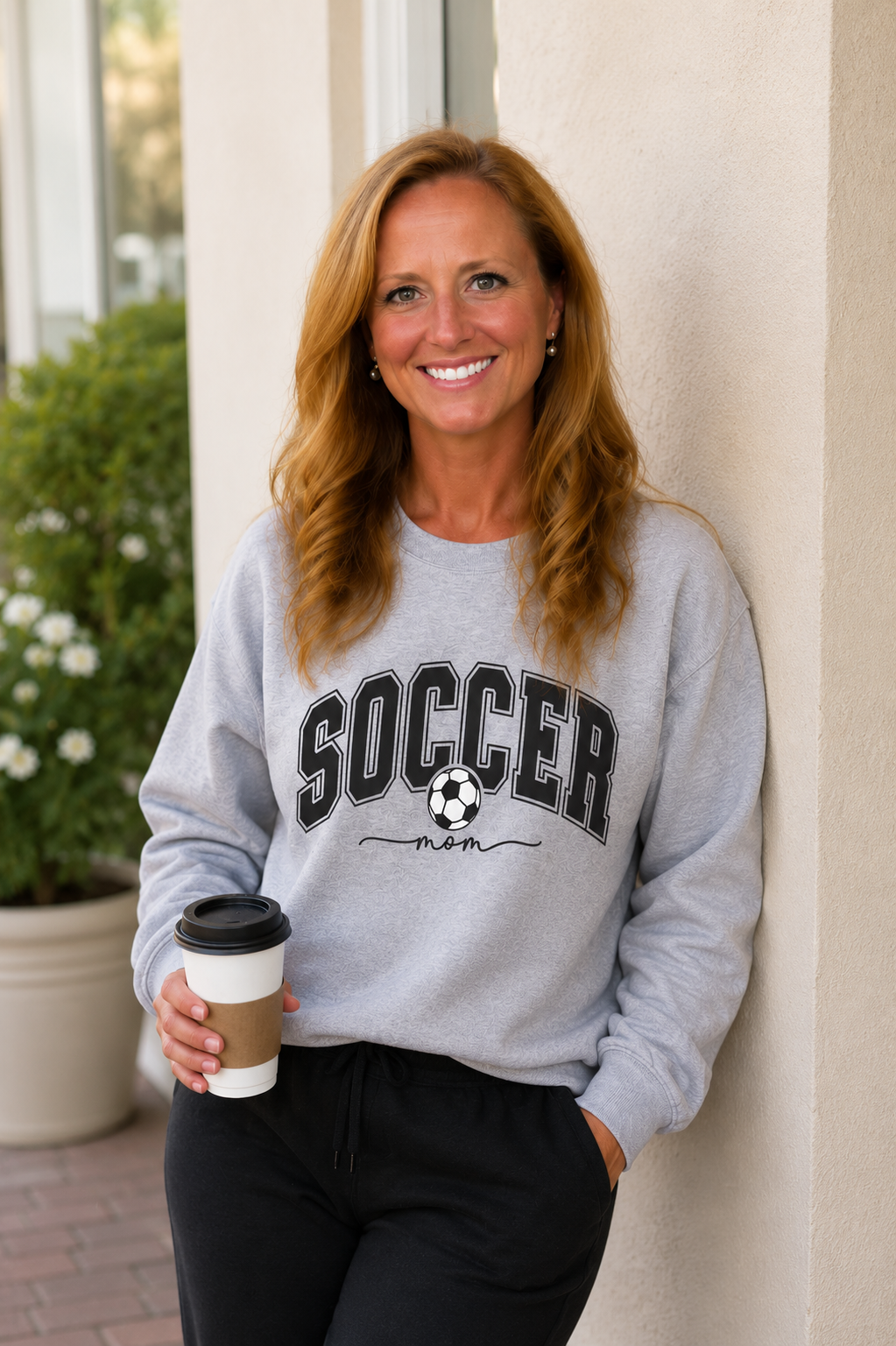 Soccer Mom Crewneck Sweatshirt