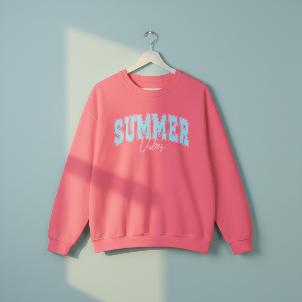 Summer Vibes Crewneck Sweatshirt