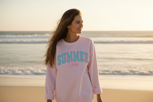 Summer Vibes Crewneck Sweatshirt