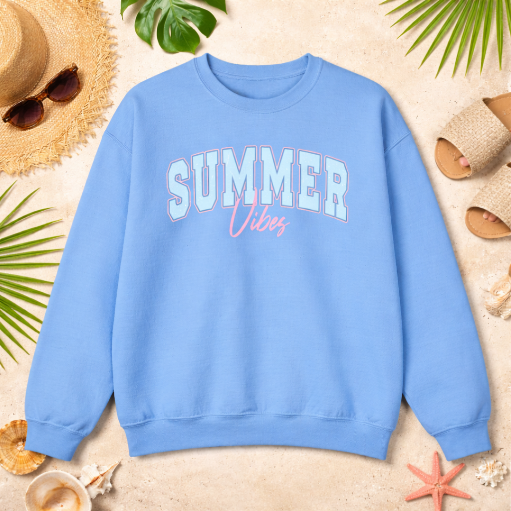 Summer Vibes Crewneck Sweatshirt