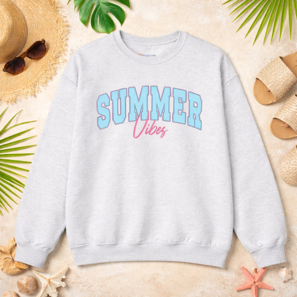 Summer Vibes Crewneck Sweatshirt