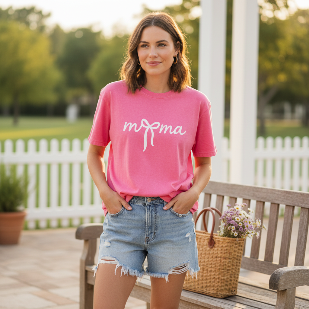 Mama Bow Graphic Tee