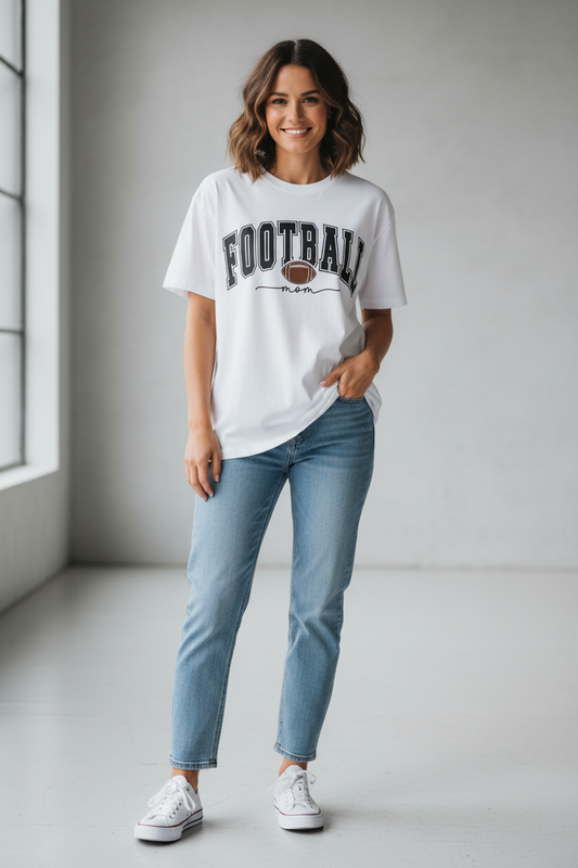 Football Mom Graphic Tee