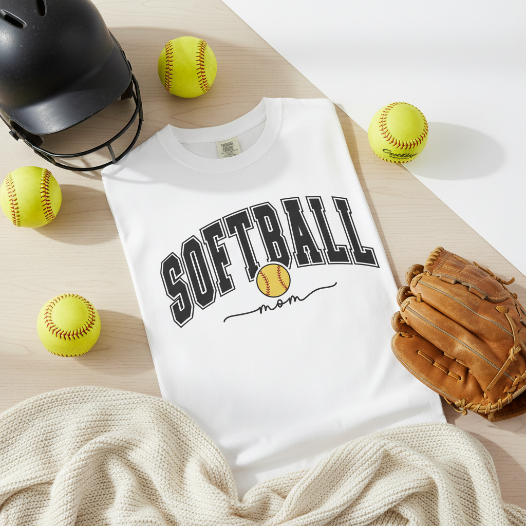 Softball Mom Graphic Tee