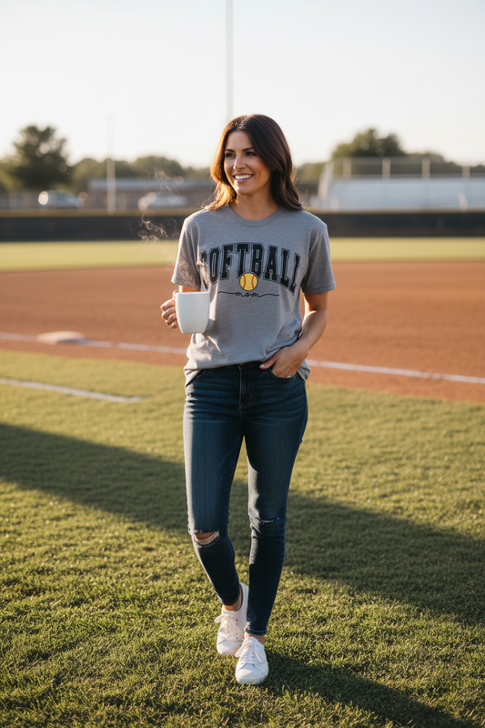Softball Mom Graphic Tee