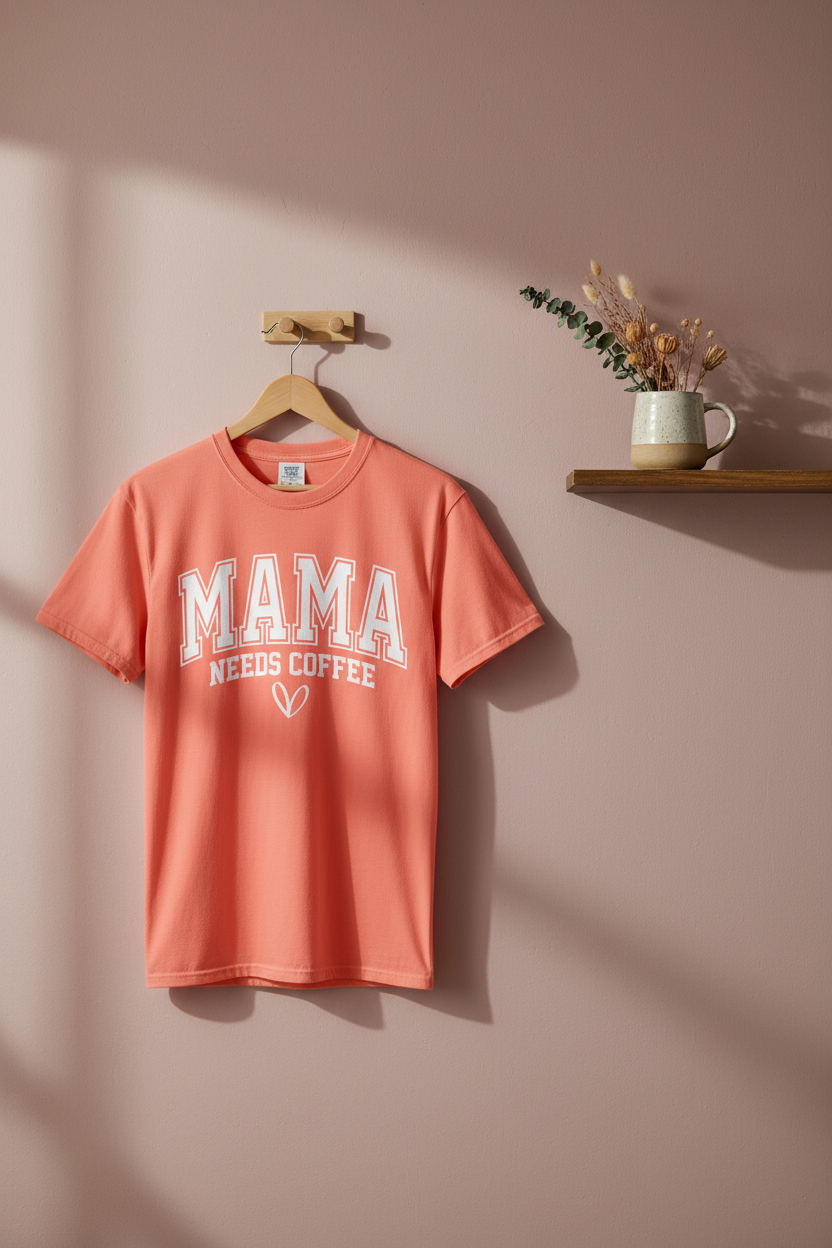 Mama Needs Coffee Graphic Tee