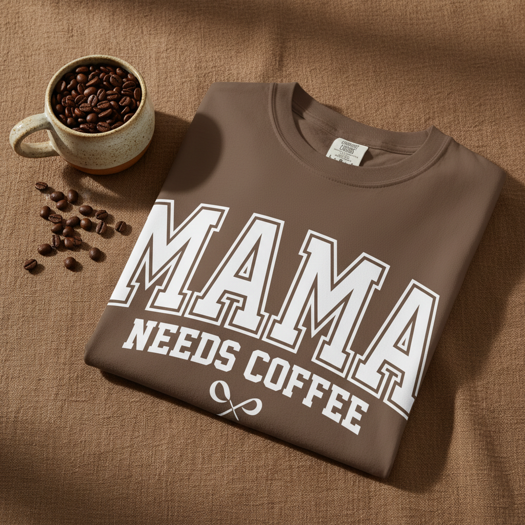 Mama Needs Coffee Graphic Tee