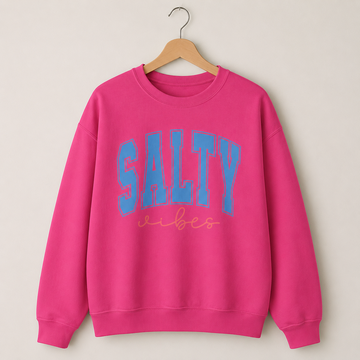 Salty Vibes Crewneck Sweatshirt