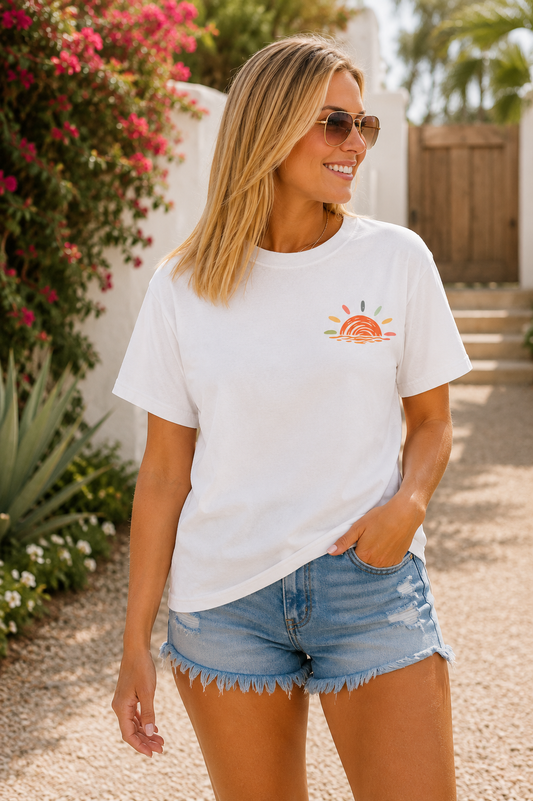 Forever Chasing Sunsets Graphic Tee