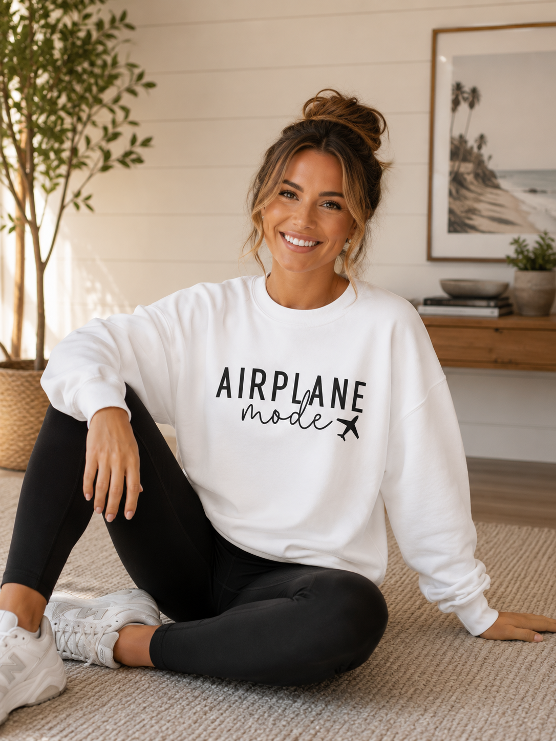Airplane Mode Crewneck Sweatshirt