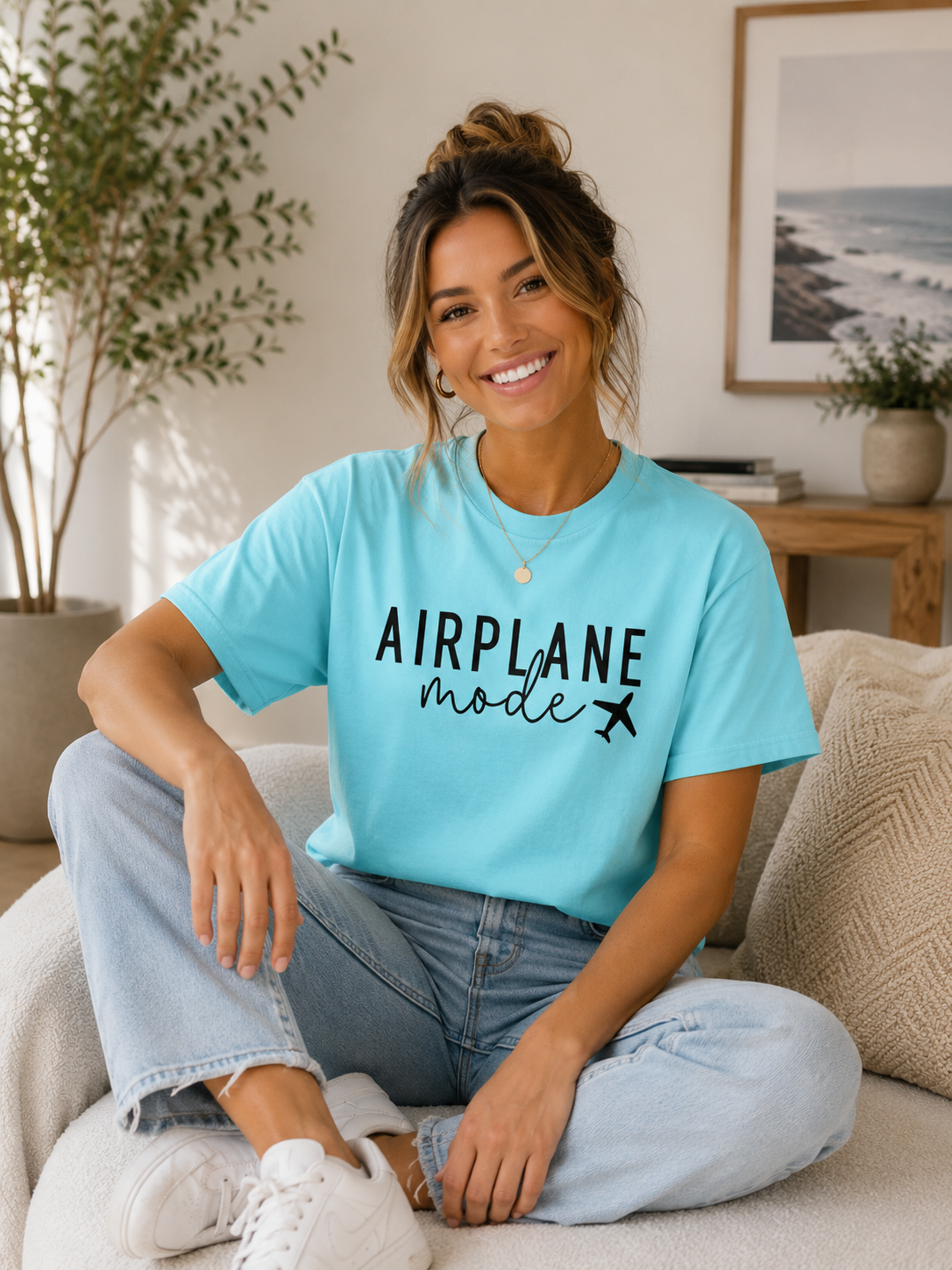 Airplane Mode Graphic Tee