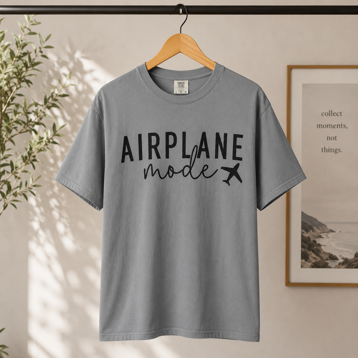 Airplane Mode Graphic Tee