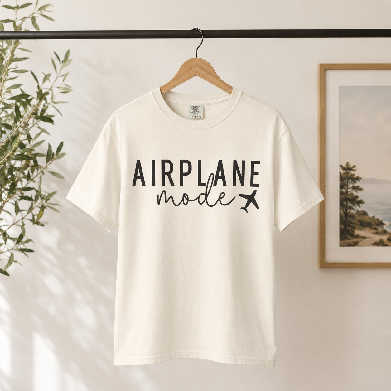 Airplane Mode Graphic Tee