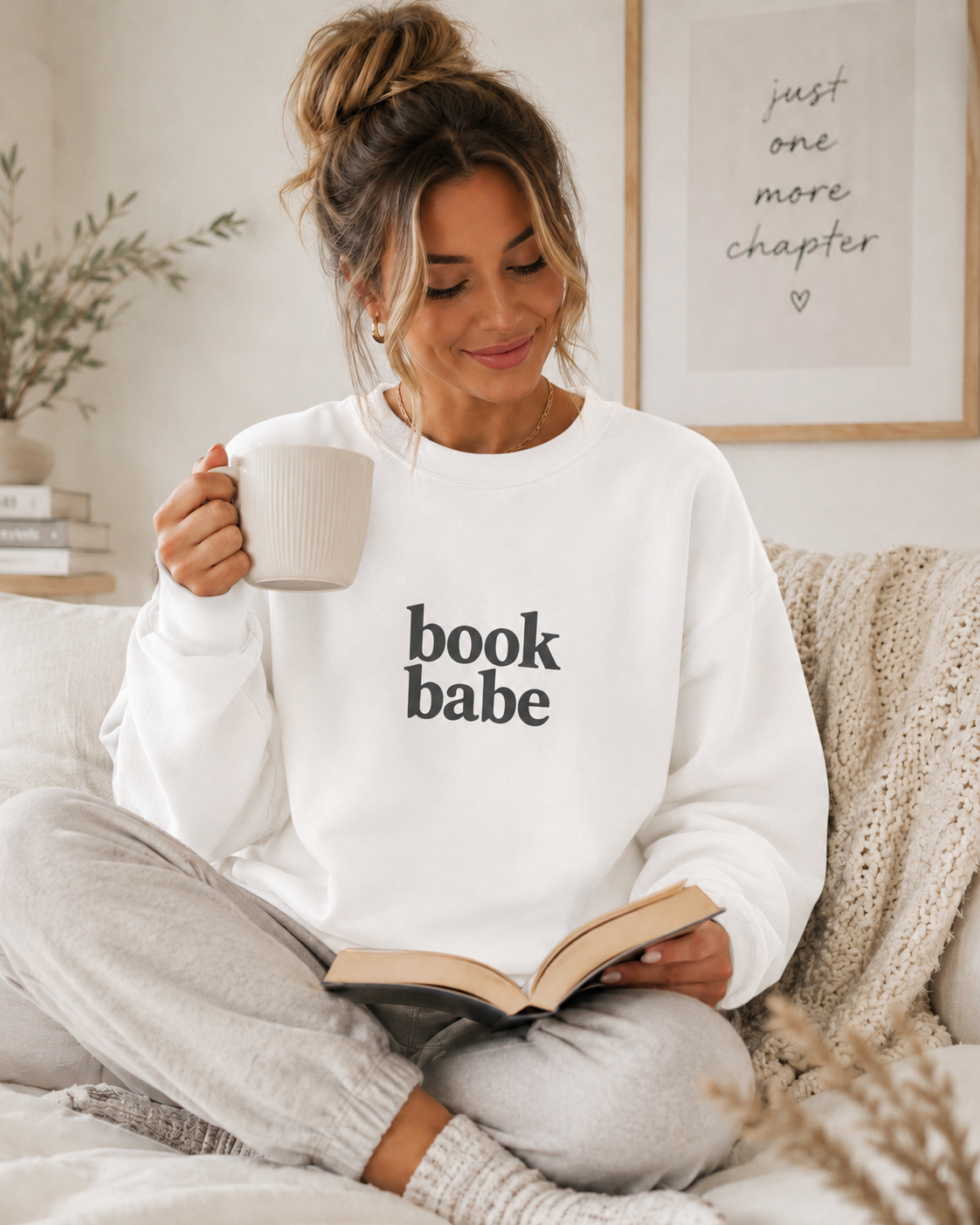 Book Babe Crewneck Sweatshirt