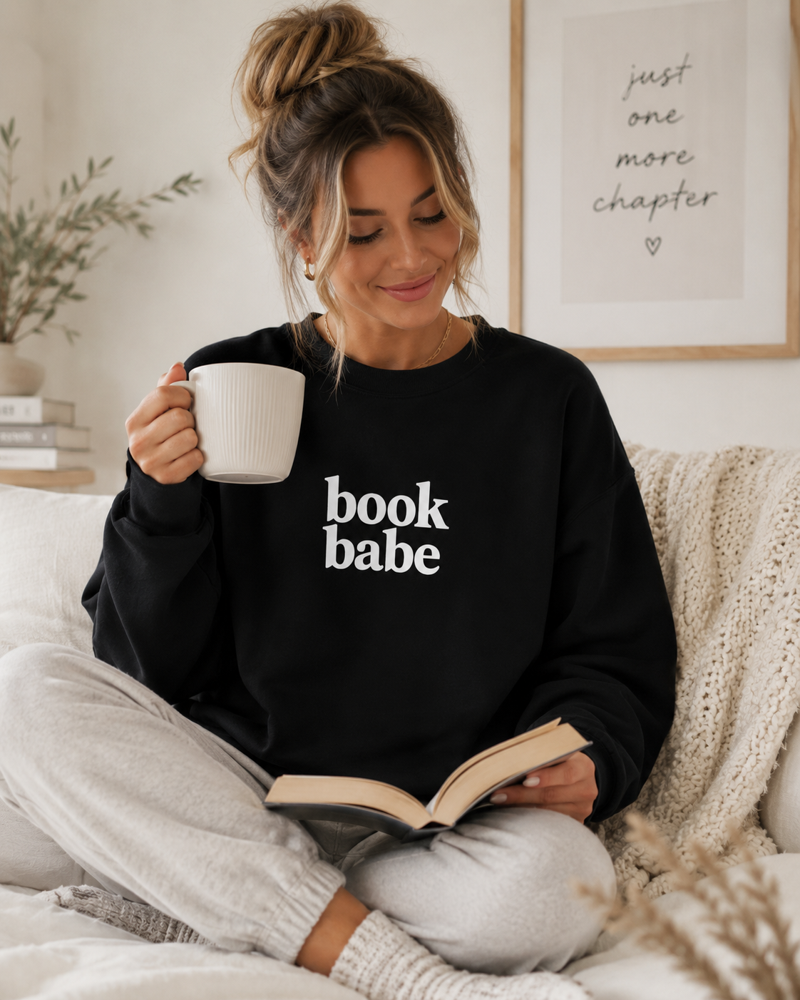 Book Babe Crewneck Sweatshirt