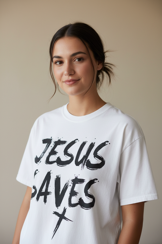Jesus Saves Graphic Tee