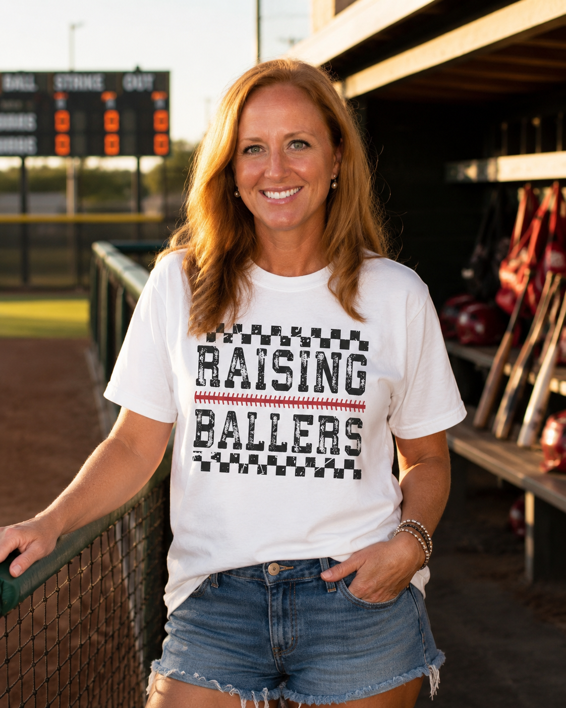 Raising Ballers Graphic Tee