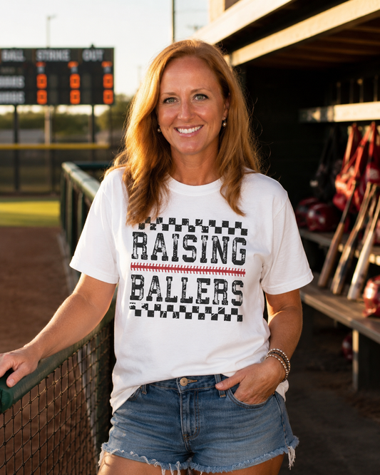 Raising Ballers Graphic Tee