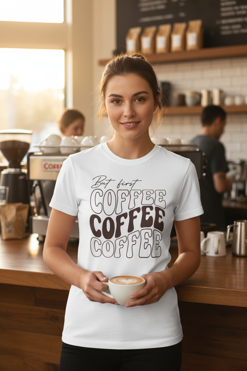 But First, Coffee Graphic Tee