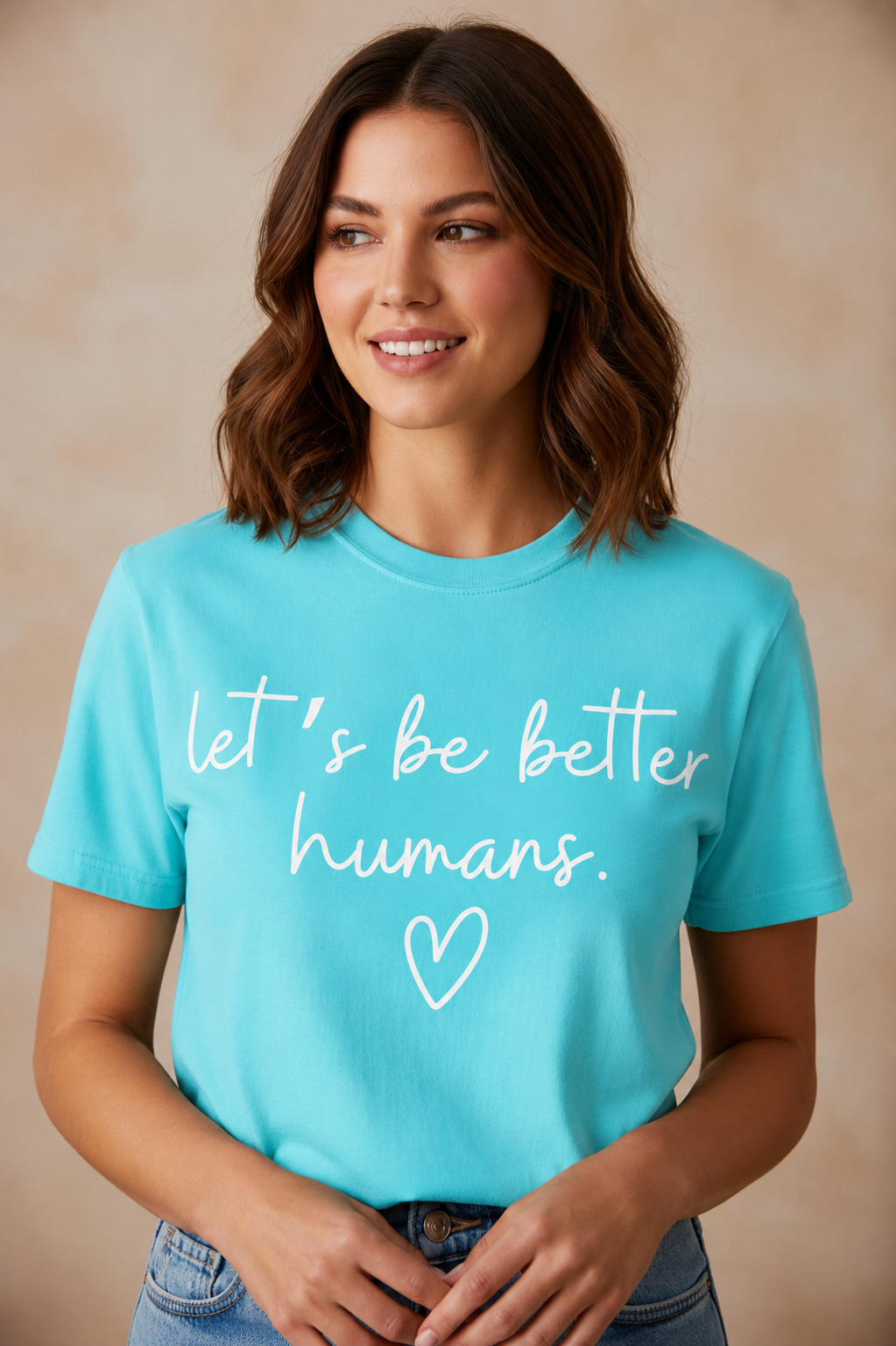 Let's Be Better Humans Graphic Tee