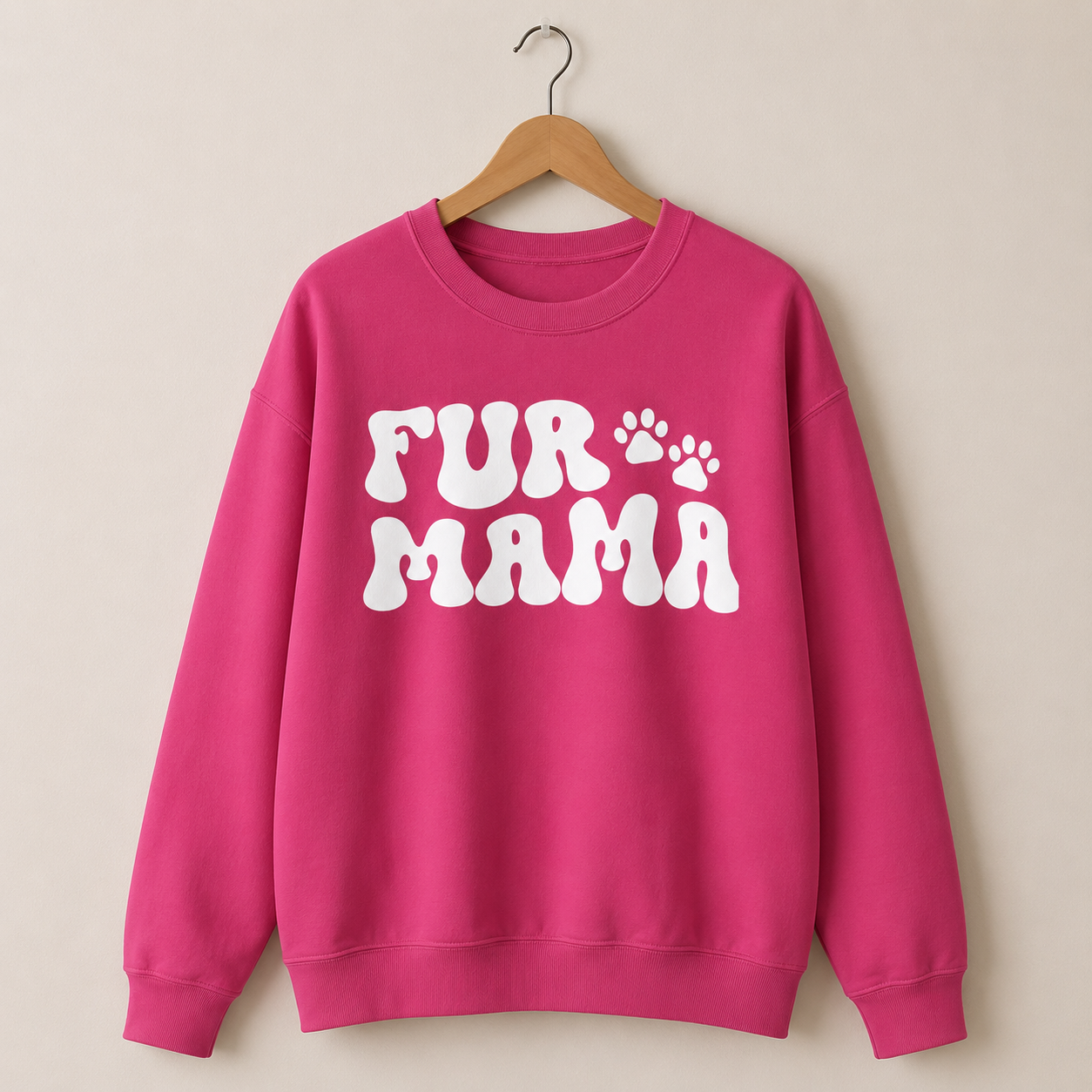 Fur Mama Crewneck Sweatshirt