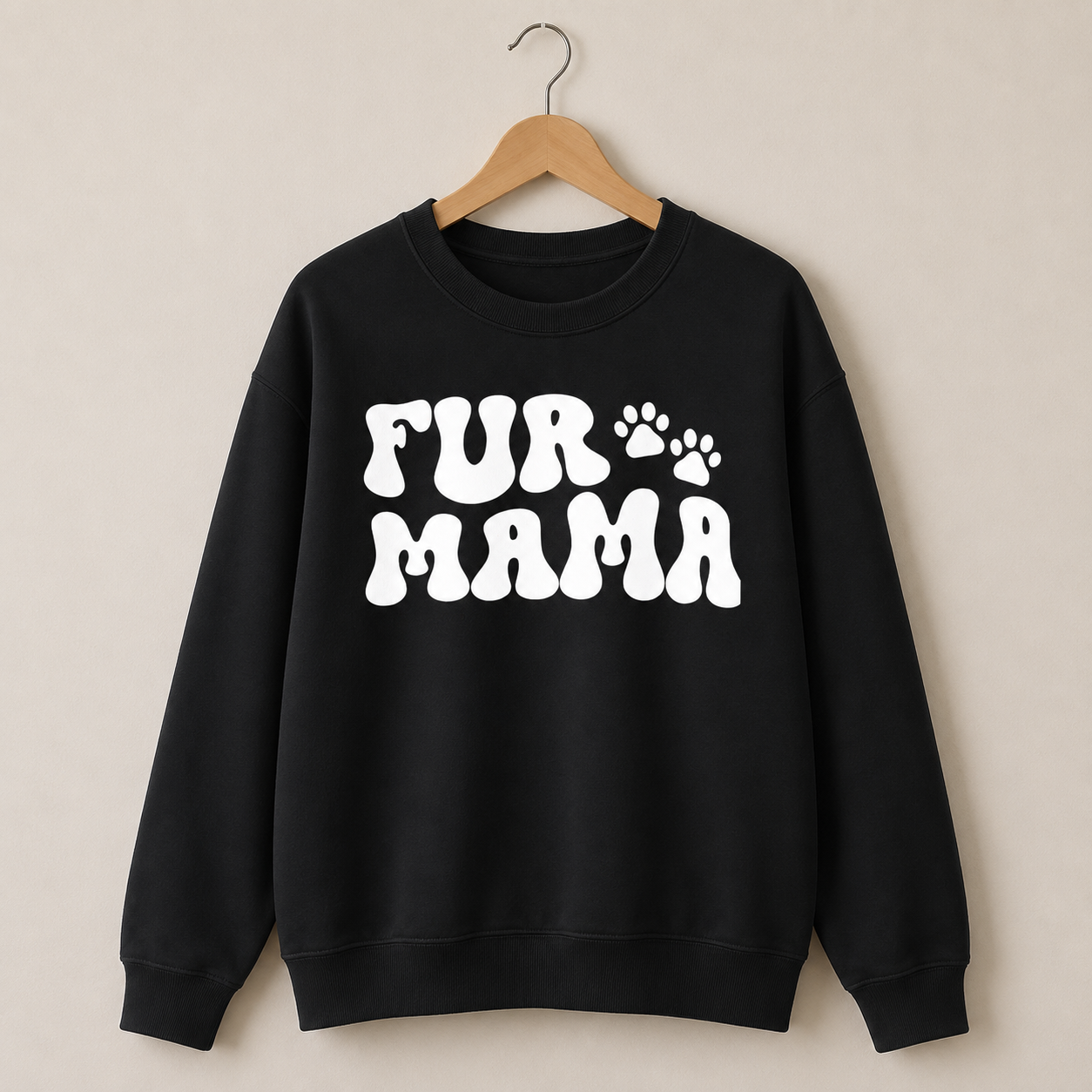 Fur Mama Crewneck Sweatshirt