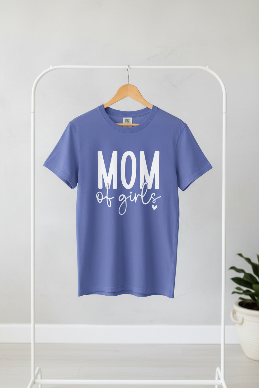 Mom of Girls Graphic Tee