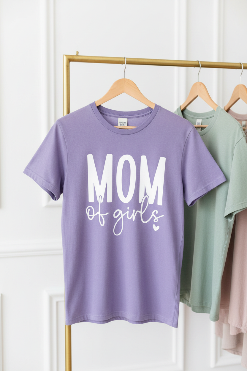 Mom of Girls Graphic Tee