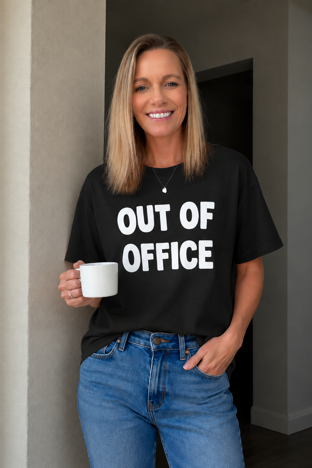 Out of Office Graphic Tee