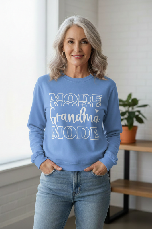 Grandma Mode Crewneck Sweatshirt