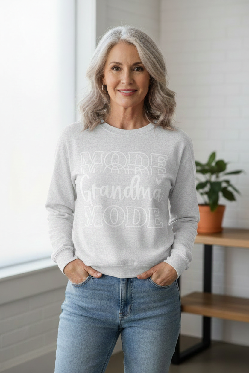 Grandma Mode Crewneck Sweatshirt