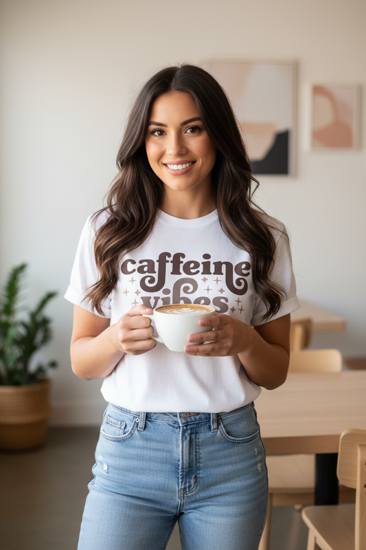 Caffeine Vibes Graphic Tee